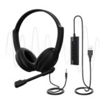USB Headset with Microphone for PC Laptop