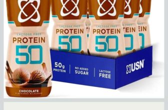 USN Trust 50 Ready to Drink Protein Shake Chocolate 50g Protein Lactose Free, No Added Sugar 6 x 500ml