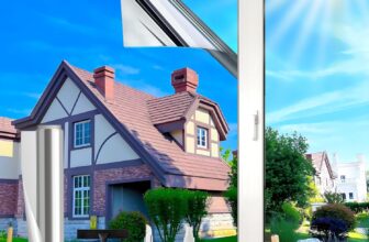 UV400 Protection Mirror Film Window Screen 90 400cm Reflective Self Adhesive Sun Protection Film Window Film Opaque from the outside Residual Thermal Film Against Heat Silver