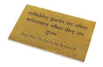Unbidden Guests Doormat