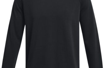 Under Armour Rival Fleece Crew, Comfortable & Breathable Long Sleeve Fleece, Mens Pullover Made With Fast-Drying Fabric Men