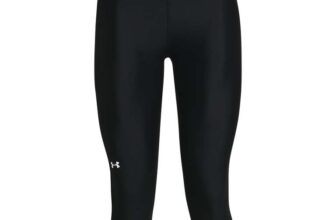 Under Armour Womens HeatGear Armour Caprihose Mit Hoher Taille Capri L