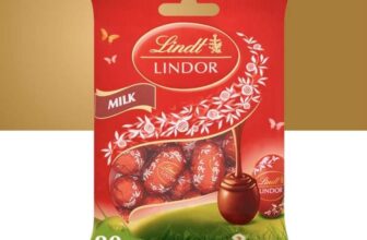 Up to 70% off Easter sale, eg LINDOR Milk Chocolate Mini Eggs 80g / 5 pack Bunny / Bugs / Chicks Milk Chocolate 50g £1.20 / Bunny 100g £1.55