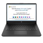 Used Very Good: HP 14 Laptop (Microsoft 365 Personal 12 month included) Windows 11 – Amazon Resale