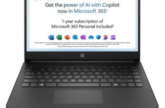 Used Very Good: HP 14 Laptop (Microsoft 365 Personal 12 month included) Windows 11 – Amazon Resale