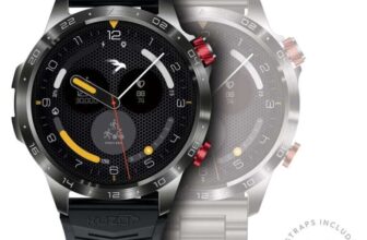 VEHO Kuzo Pro Sports Smart Watch (Black/Grey)