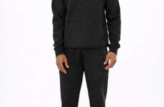 VOI London Temple Fleece Tracksuit – Black (Small)