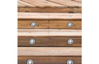 ValueLights Pack of 30 40mm White LED Decking Lights