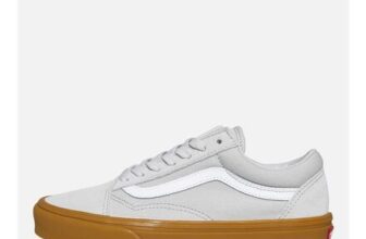 Vans Junior Old Skool Trainers Gray/Gum