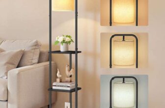 Vasagle Floor Lamp with 3 Shelves – Sold & Dispatched by Songmics Home UK