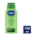 Vaseline Intensive Care Aloe Soothe Spray Moisturiser 190ml