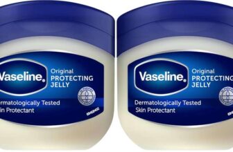 Vaseline Original Petroleum Jelly Moisturiser, 50ml (Pack of 2) S&S £1.90 – £1.62