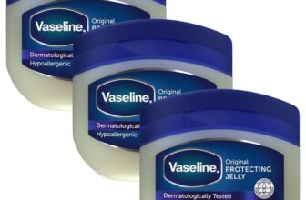 Vaseline Original Pure Petroleum Jelly 3 x 50ml (£2.85 / £2.55 S&S)