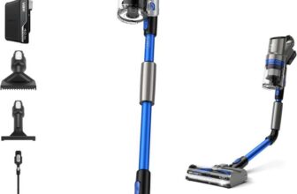 Vax HomePro Pet Cordless Stick Vacuum Cleaner, HairWrap Resist, FlexiClean Pole, Easy Empty Bin, Pet, Stair and Crevice Tools Included,