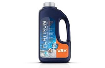 Vax Platinum Antibacterial 1.5L Carpet Cleaner Solution, Stain Remover Shampoo