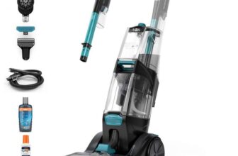Vax Platinum SmartWash Pet-Design Carpet Cleaner Machine, Rug, Upholstery, Car, Stair Upright Shampooer Washer