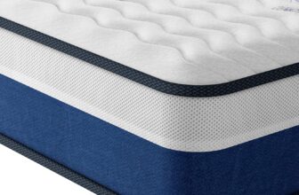 Vesgantti Single Mattress, 10 Inch Hybrid Single Size with Breathable Memory Foam and Individual Pocket Spring-Medium Firm, 3FT Mattress, 90x190x25cm
