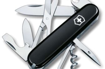 Victorinox Climber Swiss Army Pocket Knife, Medium, Multi Tool, Black