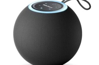 VidaTeco Portable Bluetooth Speaker 30W RGB TWS IPX5 AUX/TF/USB