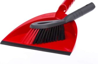 Vileda 2in1 Dust Pan & Brush Set