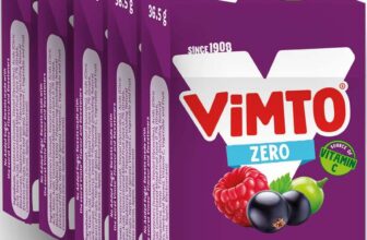 Vimto Zero Fruit Drops, Sugar Free Sweets, 36.5 g (Pack of 20)