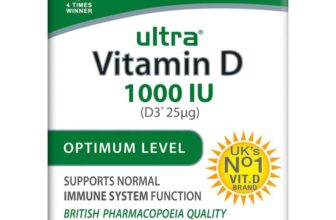 Vitabiotics Ultra Vitamin D Tablets 1000IU, 96 Tablets Each (£2.56 / £2.30 on S&S) 5% WYB 4