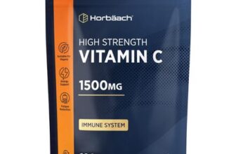 Vitamin C Tablets 1500mg 180 Count