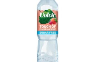Volvic Touch of Fruit Sugar Free Peach & Raspberry Vitality Flavoured Water 1.5l