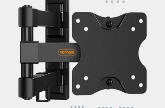 Vonhaus 13-27 inch Tilt & Swivel TV Bracket with code