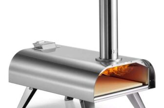 Vonhaus Wood Fired Outdoor Pizza Oven Free C&C