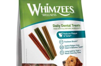 WHIMZEES Stix L, 6 Pieces Dog Dental Stix, Size L, Dog Dental Sticks for Large Breeds – £5.70 S&S