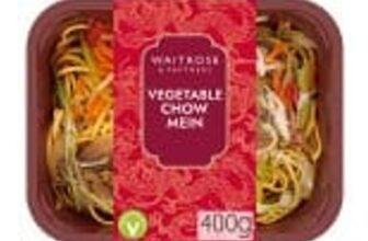 Waitrose Vegetable Chow Mein 400g