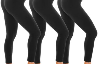 Walifrey Gym Leggings for Women, High Waisted Black Leggings for Women Workout Gym Sports