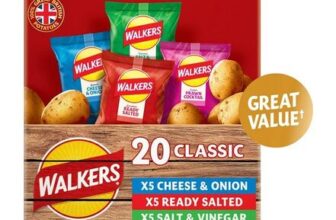 Walkers Classic Variety Multipack Crisps 20x25g