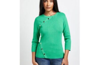 Wallis Petite Button Detail Jumper