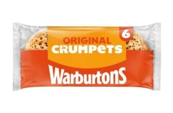 Warburtons 6 Original Crumpets
