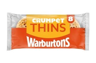 Warburtons Crumpet Thins