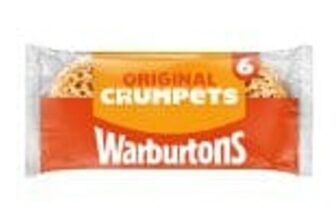 Warburtons Crumpets6s