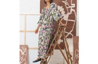 Warehouse Tony Cotton Shirred Square Neck Midi Dress