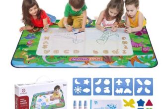 Warmiehomy Aquadoodle Mat 150x100cm Dinosaur Water Doodle Toy Educational