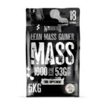 Warrior Mass Protein Powder 5.04kg Serious Mass Gainer High Calorie, Weight Gain Supplement 61g of Protein, 18 Servings, 1000