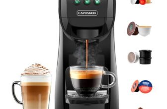 Warriors1 5 in 1 Pod Coffee Machines for Nespresso Original