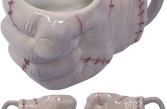 Wednesday Sculpted Thing Mug, White, One Size