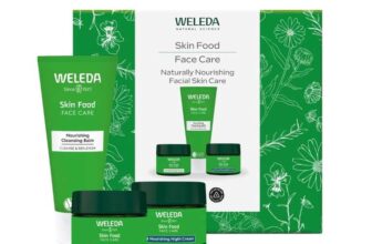 Weleda Skin Food 3in1 Face Care Gift Set – Skin Food Cleansing Balm, Day Cream & Night Cream
