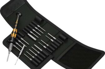 Wera 05135973001 Kraft form Kompakt Micro 21 ESD Set, Black