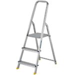 Werner 3 tread Aluminium High handrail Step Ladder (click and collect)