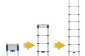 Werner Soft Close Telescopic Extension Ladder 2.6m 5 Year Warranty