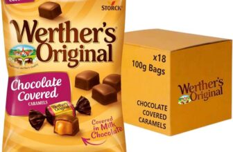 Werthers Original Chocolate Covered Caramels, 18 x 100g