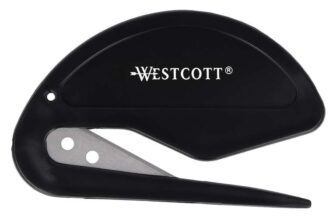 Westcott Letter Opener with Safety Handle Extra Sharp Letter Opener with Stainless Steel Blade