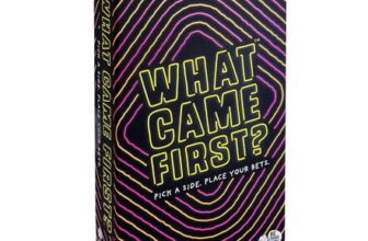 What Came First Simple 50:50 Family Trivia Board Game